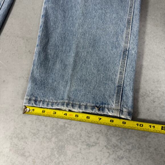 Wrangler Riggs Workwear Light Wash Carpenter Jeans - Size: 40x34 - Picture 4 of 7